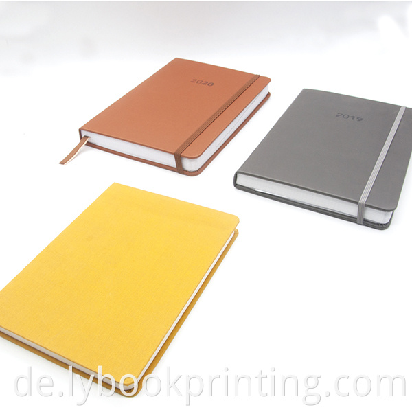 Custom Leder Planer Notebook -Werbe -Leder -Tagebuch 2021 2022